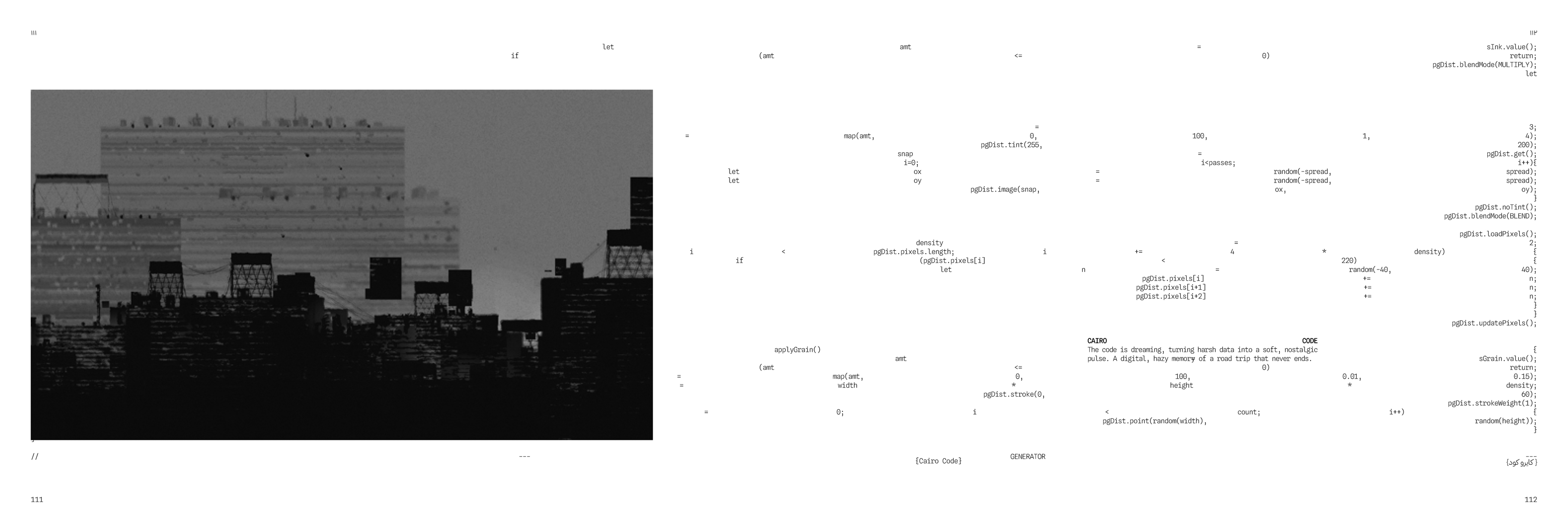 Cairo Code — spread